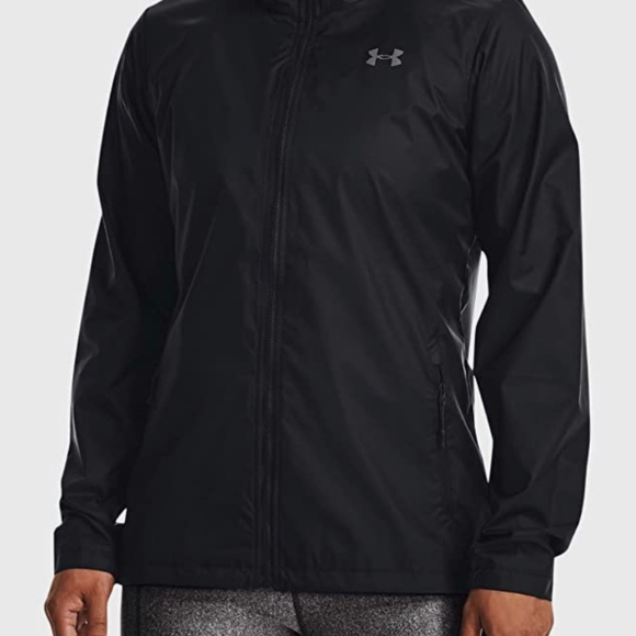 Under Armour Jackets & Blazers - UNDER ARMOUR Run Women’s Black Wind Breaker